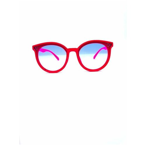 Солнцезащитные очки Meka, розовый - изображение №1