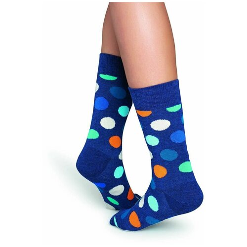 Носки Happy Socks, 2 пары, 2 уп, черный, мультиколор (черный/разноцветный/мультицвет)