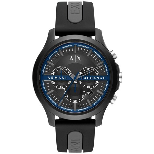 Наручные часы Armani Exchange Часы наручные ARMANI EXCHANGE AX2447 Гарантия 2 года, серый, синий (серый/черный/синий)