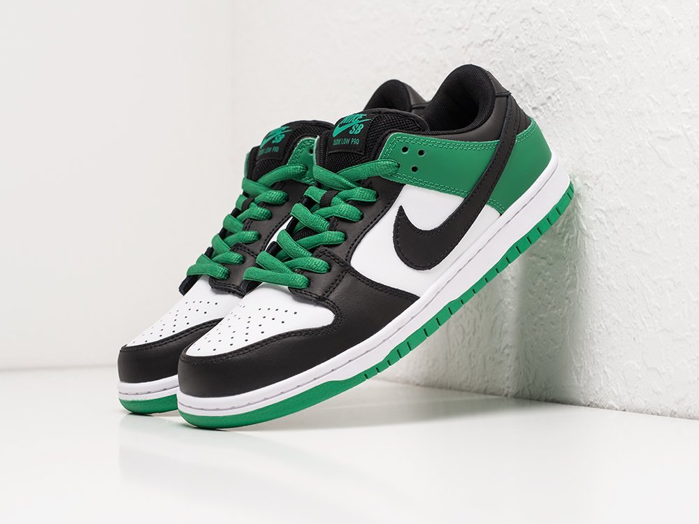 Кроссовки Nike SB Dunk Low (зеленый) - изображение №1