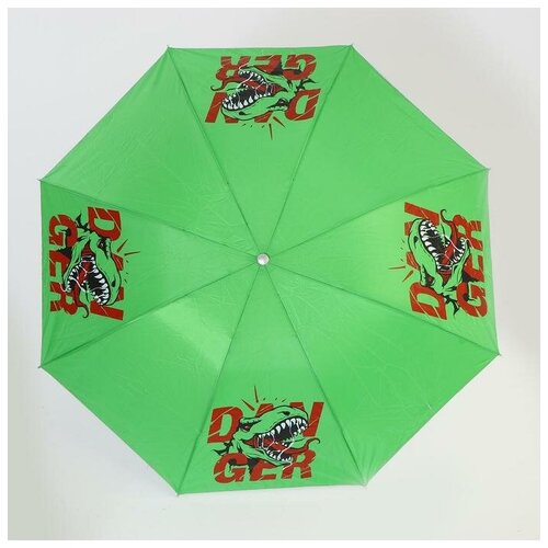 Смарт-зонт Funny toys, зеленый