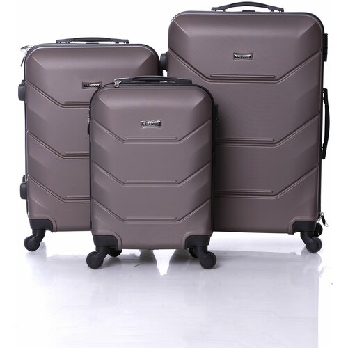 Комплект чемоданов Freedom 29861, коричневый