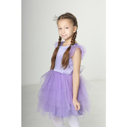 Платье DaEl kids, бирюзовый (розовый/желтый/фиолетовый/бирюзовый/белый)