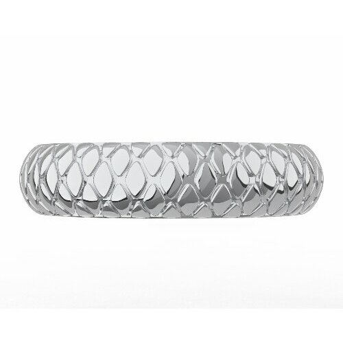 Кольцо POKROVSKY кольцо из серебра 1101592-00245, серебро, 925 проба, родирование, серебряный (серебристый)