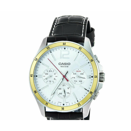 Наручные часы CASIO Collection Часы Casio MTP-1374L-7A, серебряный (серебристый/серебряный)