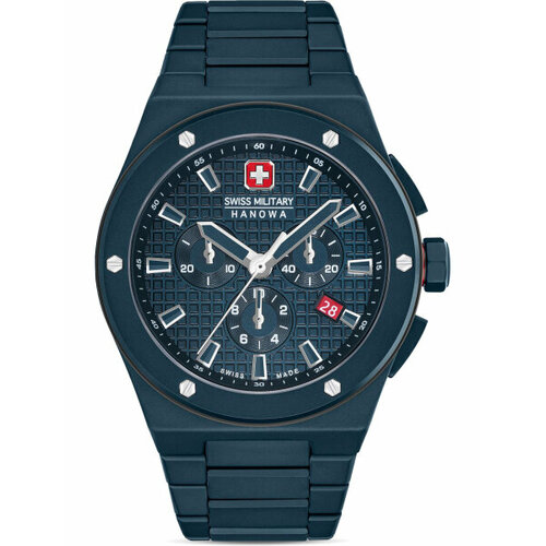 Наручные часы Swiss Military Hanowa Наручные часы Swiss Military Hanowa SMWGI0002281, синий