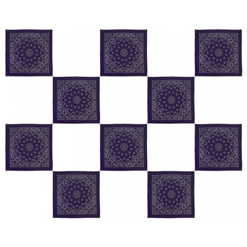 Бандана , фиолетовый (фиолетовый/темно-фиолетовый) - изображение №1