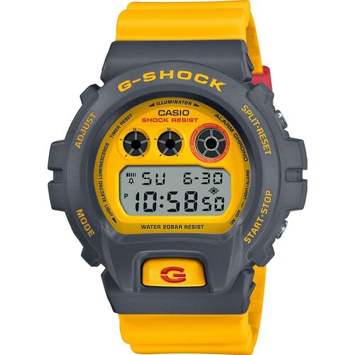 Наручные часы CASIO G-Shock Casio DW-6900Y-9E, оранжевый - изображение №1