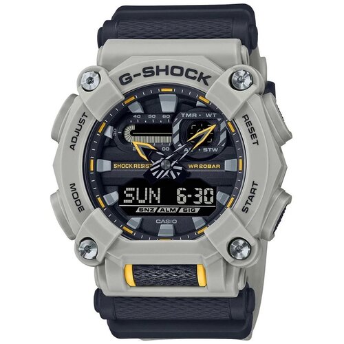 Наручные часы CASIO G-Shock Наручные часы Casio G-Shock GA-900HC-5A, черный, серый (серый/черный/синий) - изображение №1