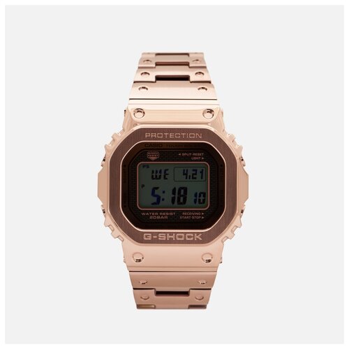 Наручные часы CASIO G-Shock Наручные часы CASIO G-SHOCK GMW-B5000GD-4ER Full Metal золотой, золотой, серый (серый/розовый/золотистый/розовое золото)