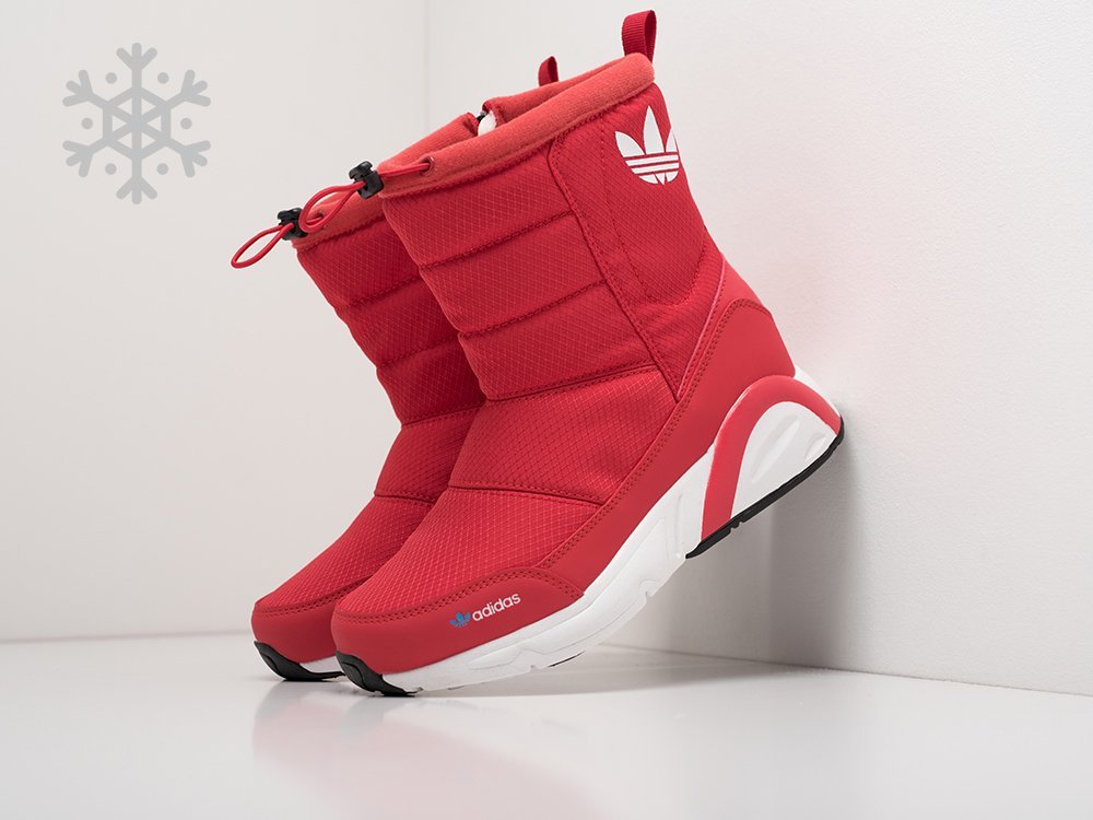Сапоги Adidas (красный) - изображение №1