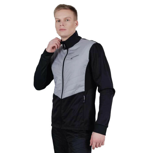 Куртка Nordski, серый, черный (серый/черный/голубой)
