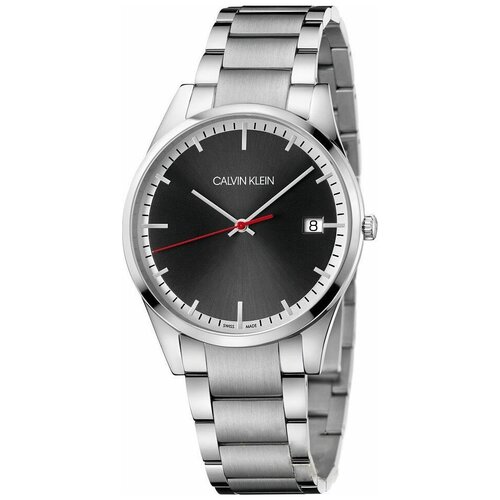 Наручные часы CALVIN KLEIN Часы Calvin Klein K4N2114X, серебряный, черный (черный/серебристый/серебряный)