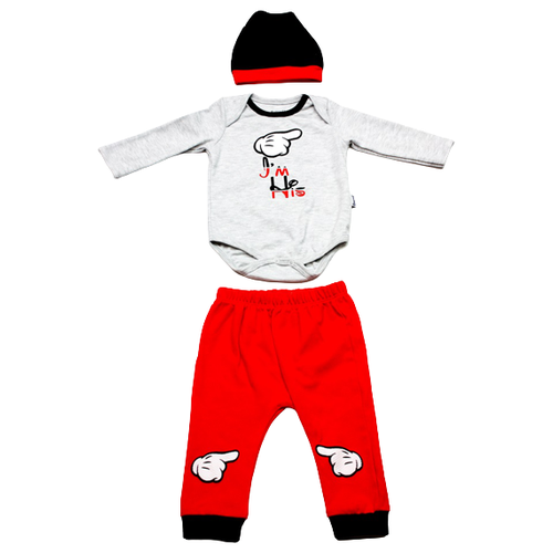 Комплект одежды  Miniworld, красный - изображение №1