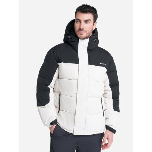 Куртка Lotto MEN'S PADDING JKT, черный (серый/черный) - изображение №1