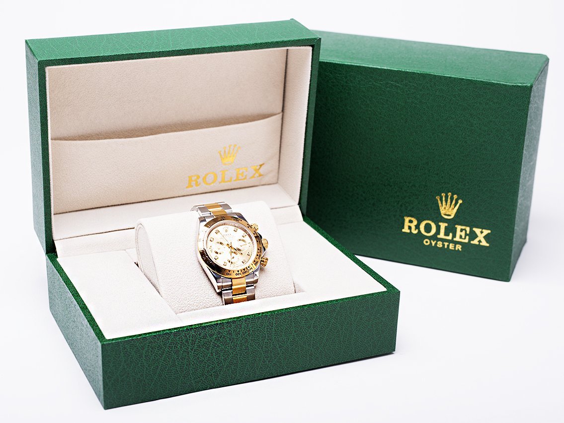 Часы Rolex (золотой) - изображение №1