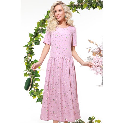 Платье DStrend, розовый - изображение №1