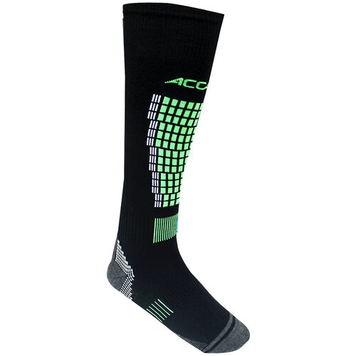 Носки Accapi (черный/зеленый) - изображение №1