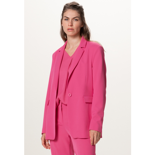 Пиджак BIANCA, средней длины, розовый