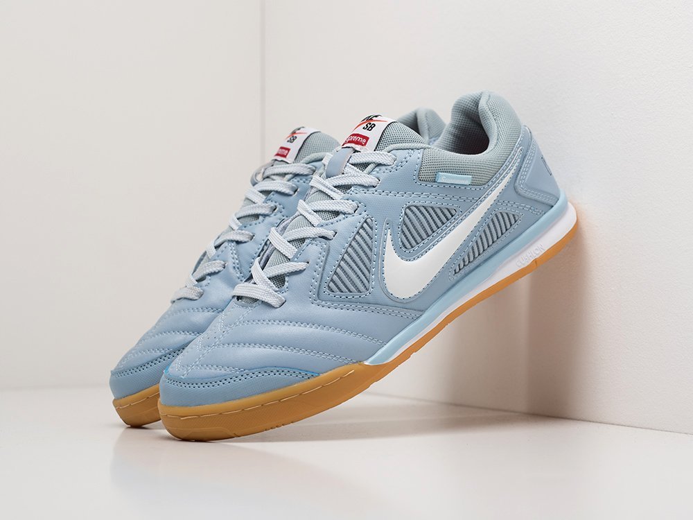 Футбольная обувь Nike Tiempo (голубой) - изображение №1