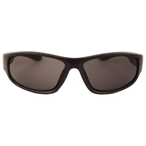 Солнцезащитные очки Kanevin, овальные, оправа: пластик, спортивные, для женщин, черный