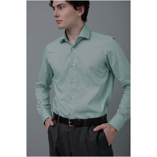 Рубашка Allan Neumann, зеленый (мятный/зеленый) - изображение №1