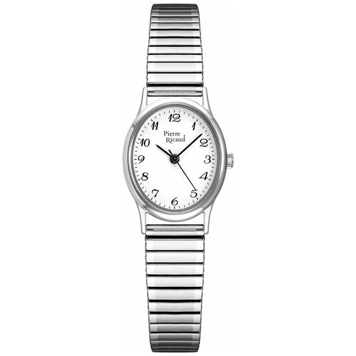 Наручные часы Pierre Ricaud Часы Pierre Ricaud P22112.5122Q, белый, серебряный (серебристый/белый/стальной)