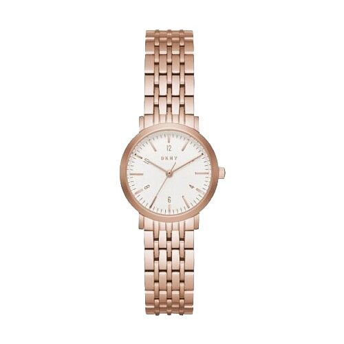 Наручные часы DKNY NY2511, золотой, белый (белый/золотистый/розовое золото)