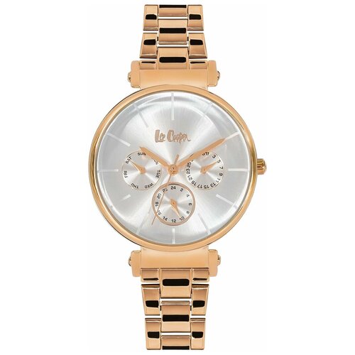Наручные часы Lee Cooper LC06335.430, розовый (розовый/розовое золото)