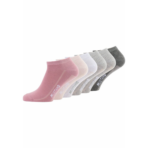 Носки MUSTANG, 3 пары, розовый - изображение №1
