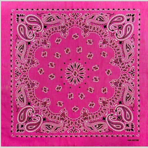 Бандана , розовый - изображение №1