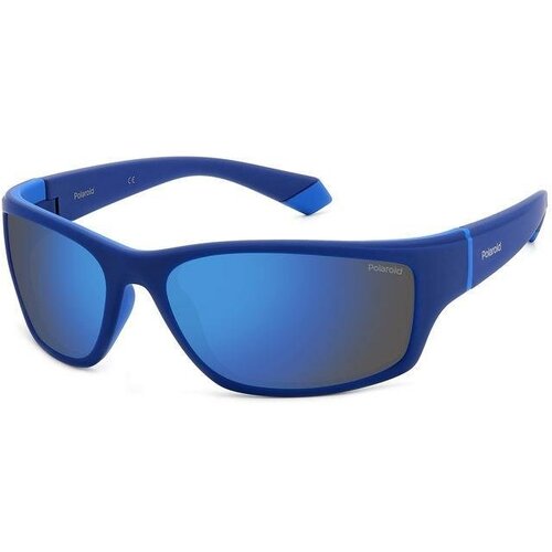 Солнцезащитные очки Polaroid, голубой - изображение №1