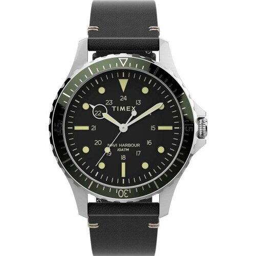 Наручные часы TIMEX Timex TW2V45300, серебряный, черный (черный/серебристый)