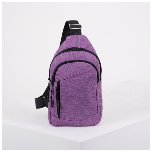 Рюкзак  слинг ЗФТС, фиолетовый (фиолетовый/сиреневый)