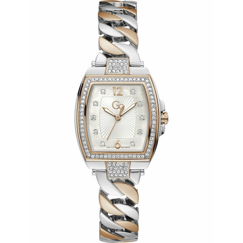 Наручные часы Gc Наручные часы GC Z11002L1MF, белый, серебряный (розовый/серебристый/белый/золотистый)