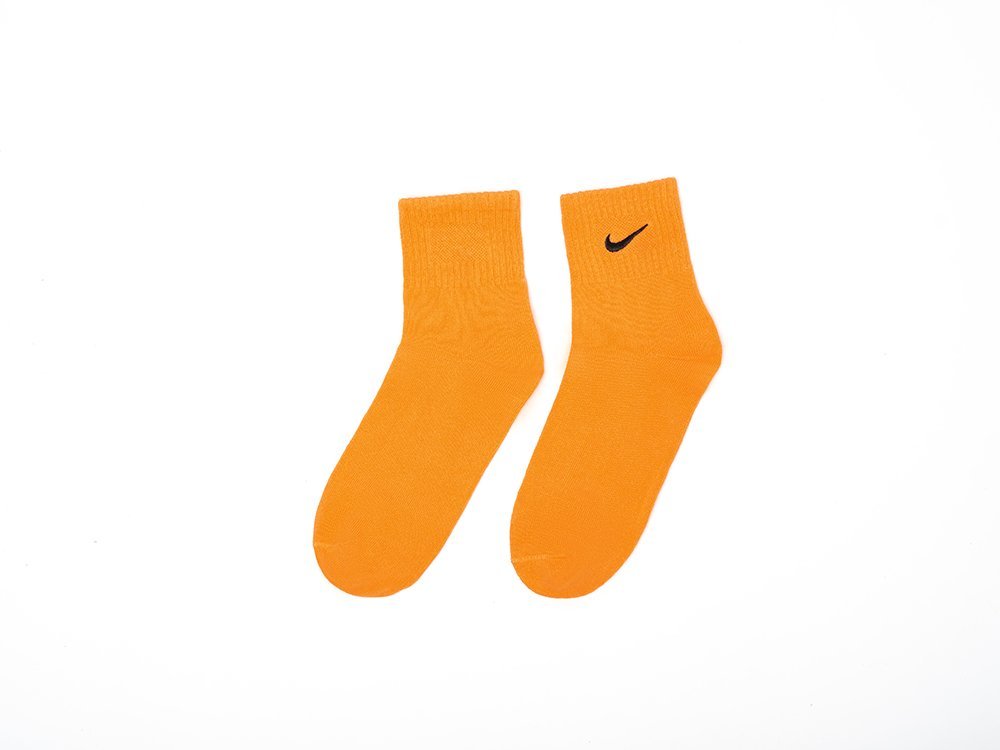 Носки длинные Nike (оранжевый) - изображение №1