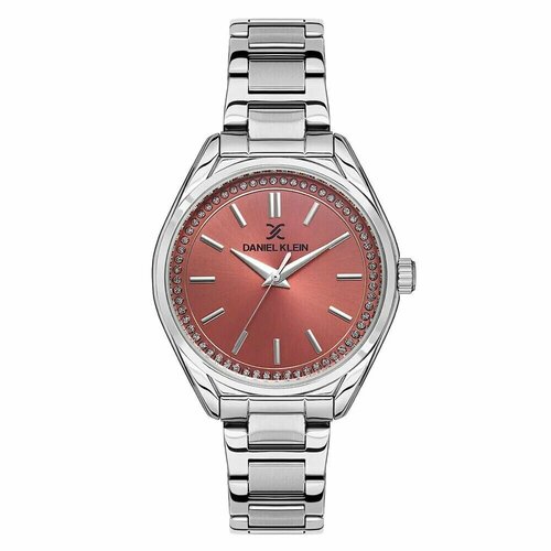 Наручные часы Daniel Klein Часы наручные Daniel Klein DK13483-2 Гарантия 2 года, красный, серебряный (красный/серебристый)
