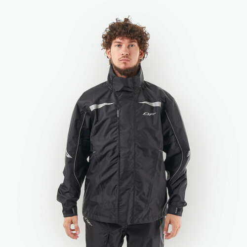 Ветровка Dragonfly Куртка-дождевик для спорта Dragonfly EVO Black 2023, черный